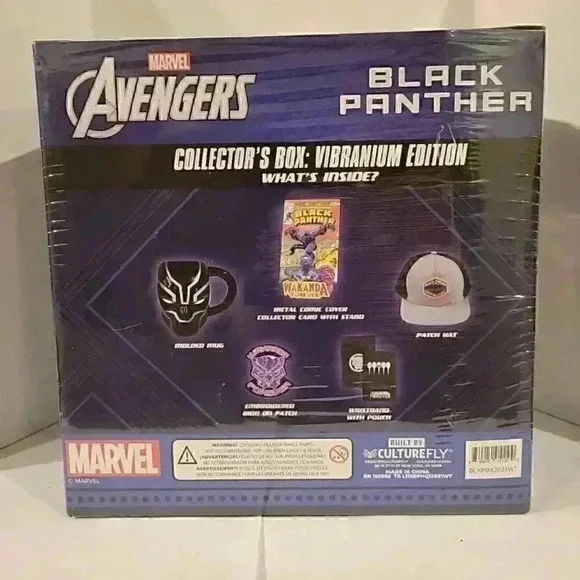 Avengers Black Panther Collectors Box Vibranium edition NEW - Picture 2 of 2